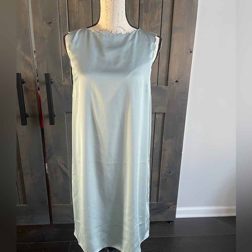 NWOT H&M satin blend dress. Size S